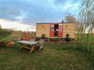 Belvoir vale shepherd's huts