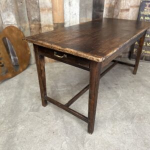 19th century country pine farmhouse table