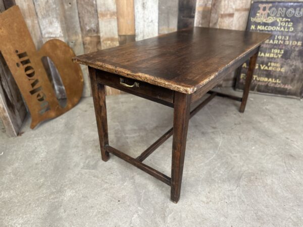 19th century country pine farmhouse table