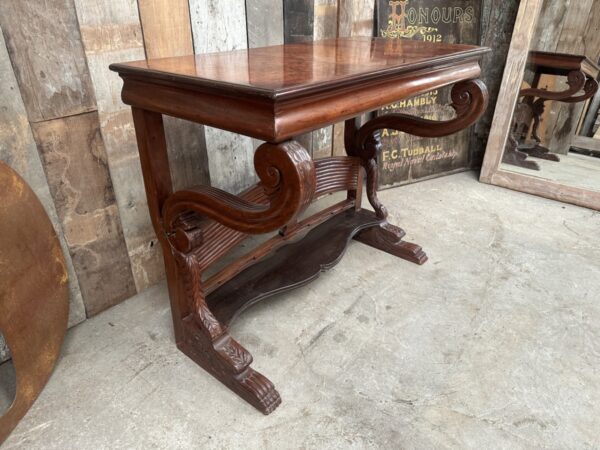 Fruitwood Console