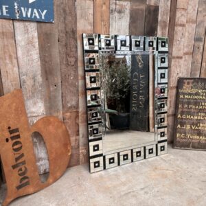 Versace Casa Greek Key Floor Wall Mirror