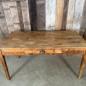French Pine Farmhouse Dining Table