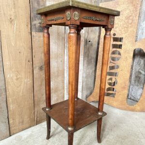 French Marble Top Jardiniere Stand