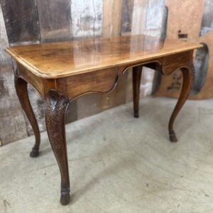 French Walnut and Oak Second Empire Writing Desk Table