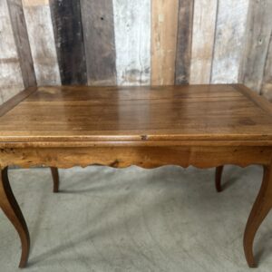 French Chestnut Fold Over Dining Table