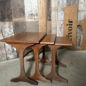 Vintage Nest of G plan Occasional Side tables by Victor Wilkins, circa 1960