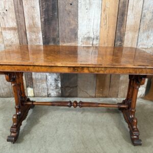 William IV Walnut Sofa Side Occasional Table